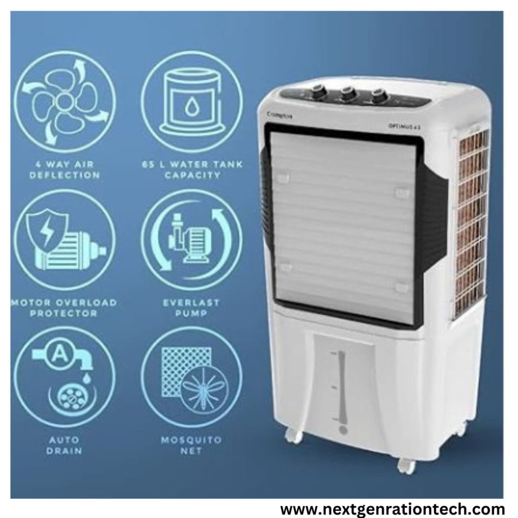 Crompton Optimus 65 L Desert Air Cooler