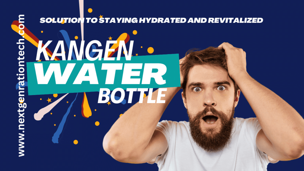 Kangen Water Bottle