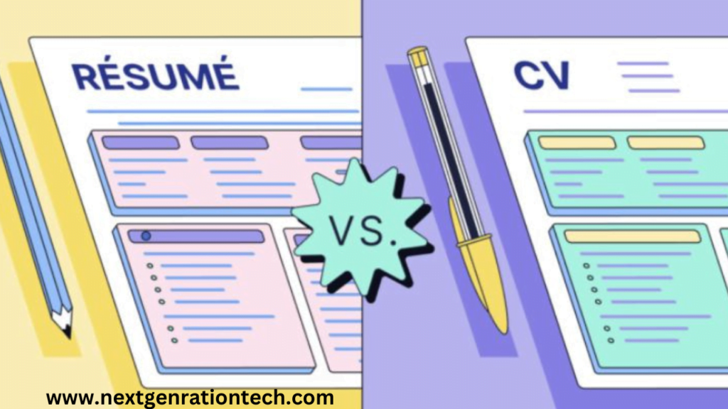 how to write cv for a job